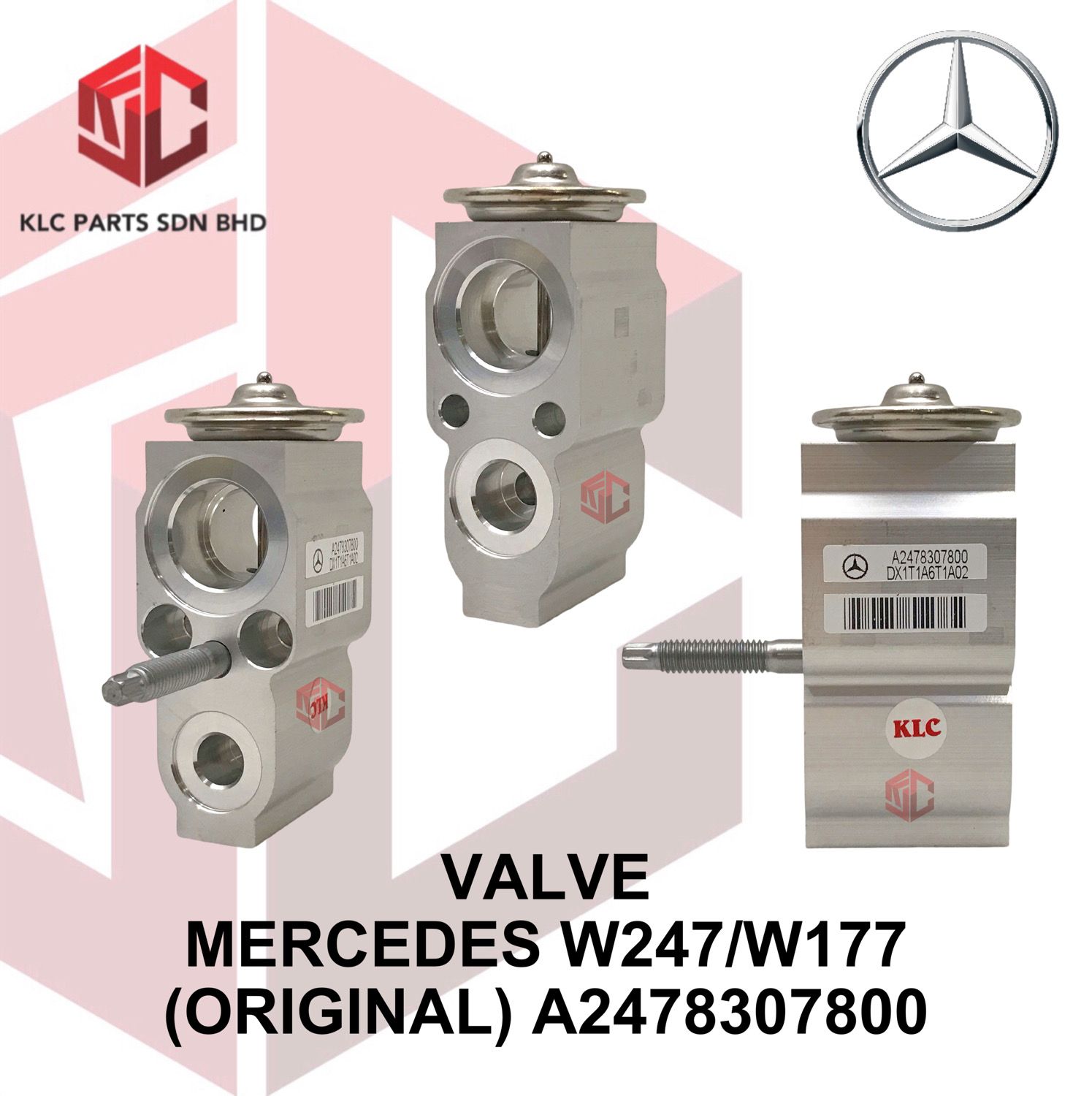 VALVE MERCEDES W247/W177 (ORIGINAL) A2478307800