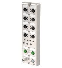 Pepperl+Fuchs Factory Automation ICE1-8IOL-G60L-V1D Ethernet Module, I/O-Link, 8 Inputs/Outputs, M12 Connector, 24VDC, Fieldbus