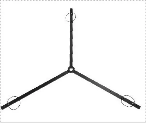 TSFG02 Tripod Stabilizer Floor Guide 