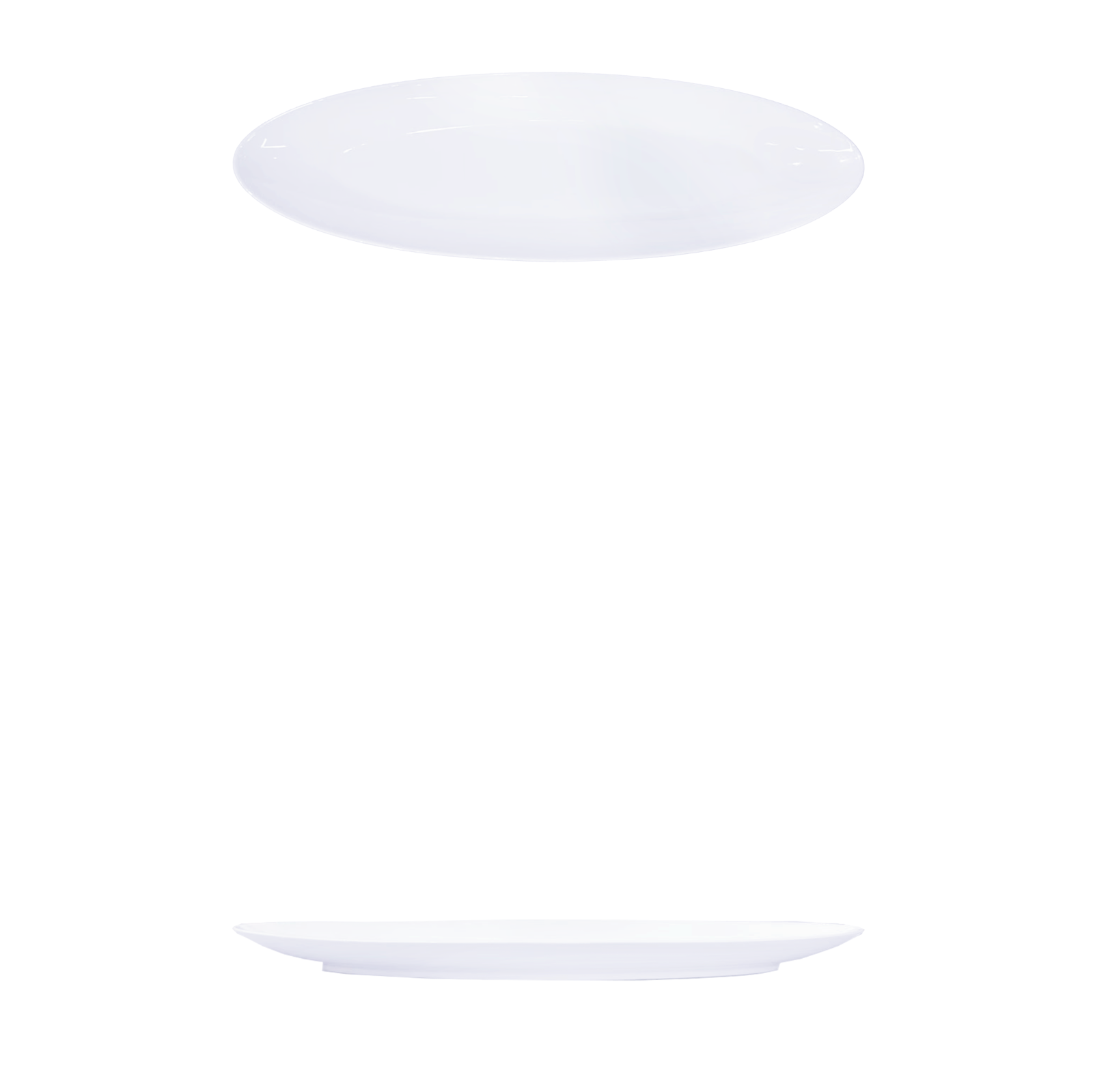YGB-20'' -willow-leaf-plate-月光白-20-柳叶盘