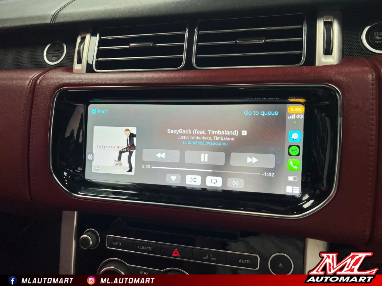 Land Rover Range Rover Vogue L322 Android Monitor (10.25")