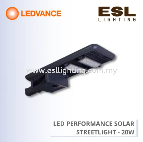 LEDVANCE LED PERFORMANCE SOLAR STREETLIGHT 20W - 4058075562929聽4058075562936聽4058075562943 4058075563124 4058075563131 4058075563148