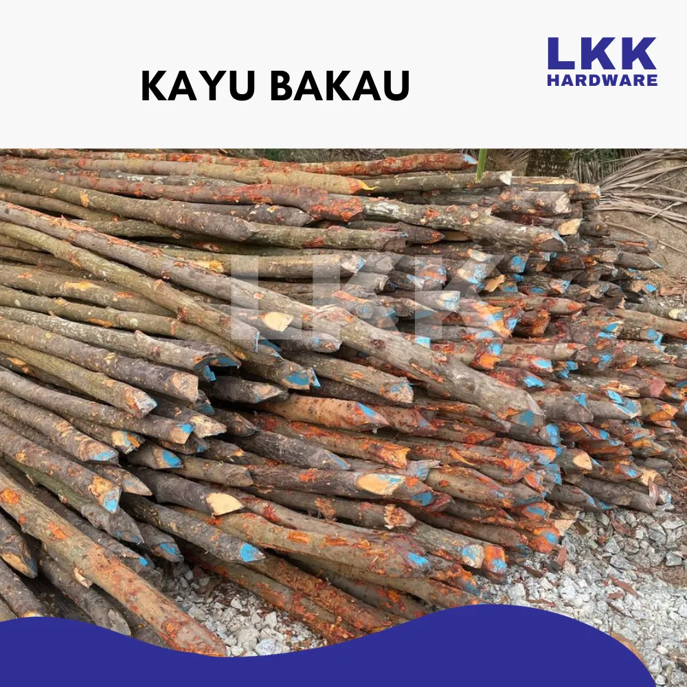 KAYU BAKAU  2" X 3" X (10'-12'+-)