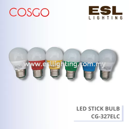 COSGO LED COLOR BULB E27 3W - CG-327ELC