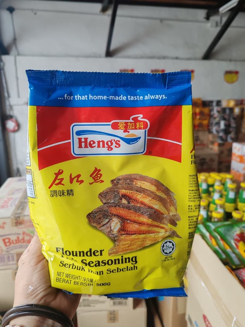 左口鱼粉HENGS FLOUNDER POWDER 500G[12PACK/CTN]