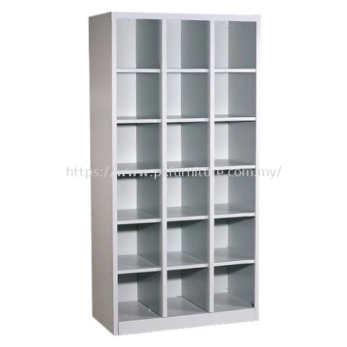 Steel Pigeon Hole - PK-MPH-8-15-G1 - PK-MPH-8-18-G1 - 18 PIGEON HOLE CABINET 15&18 INCHES DEPTH