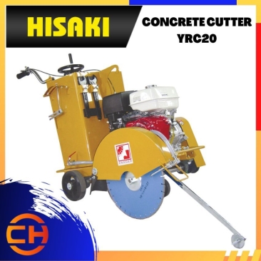 Hisaki Concrete Road Cutter YRC20 c/w Honda Petrol Engine GX390 13HP