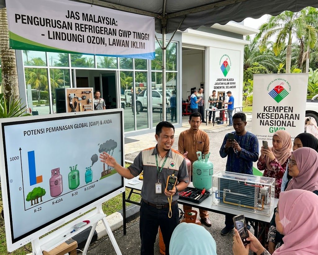 refrigerant GWP management Malaysia DOE