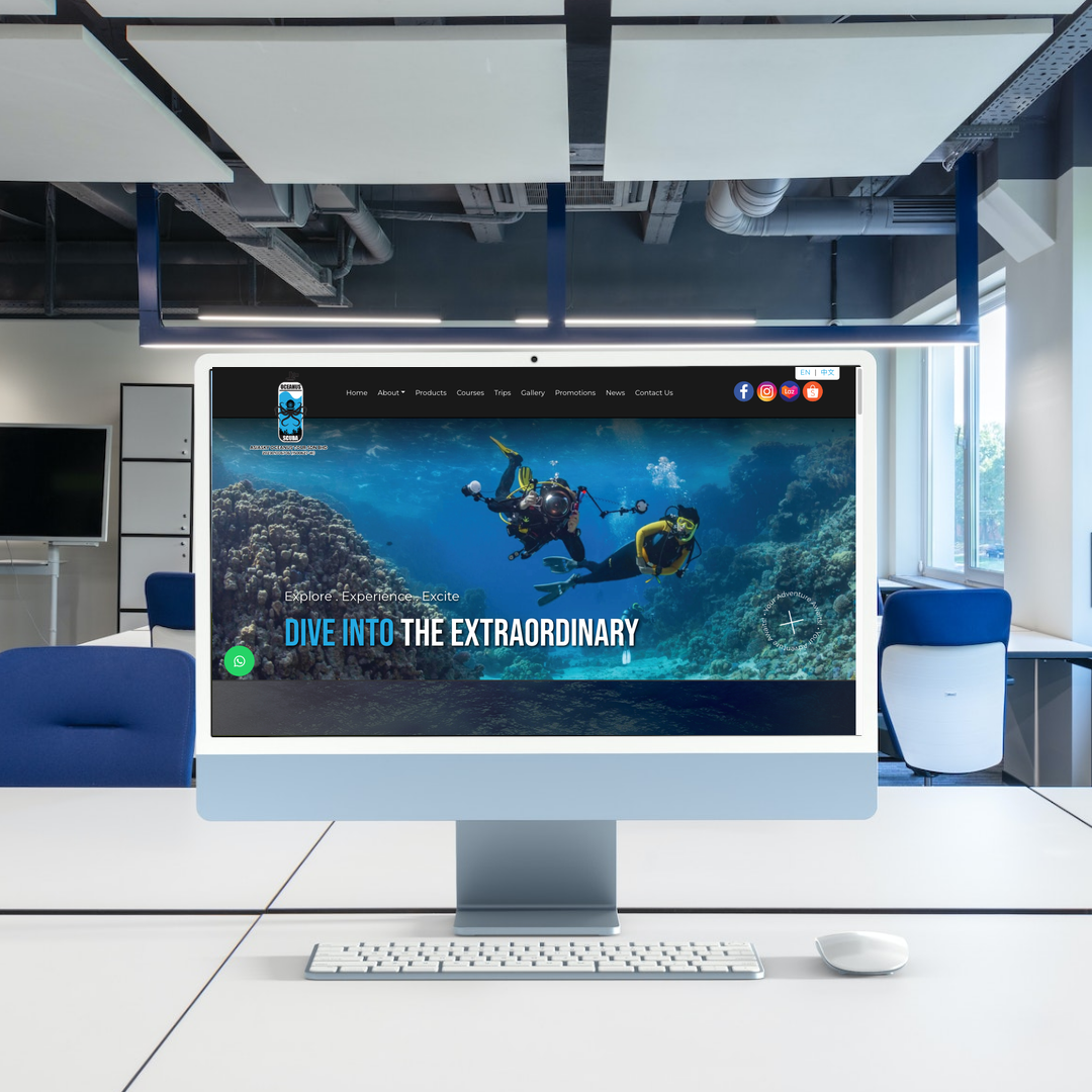 Asiasky Oceanus Tour Sdn Bhd Web Design | SEO | Digital Marketing | Pahang