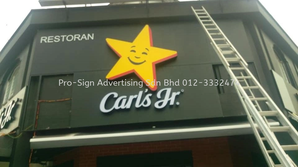 FRONT & BACKLIT (CARL‘S JR., SUBANG, 2019)