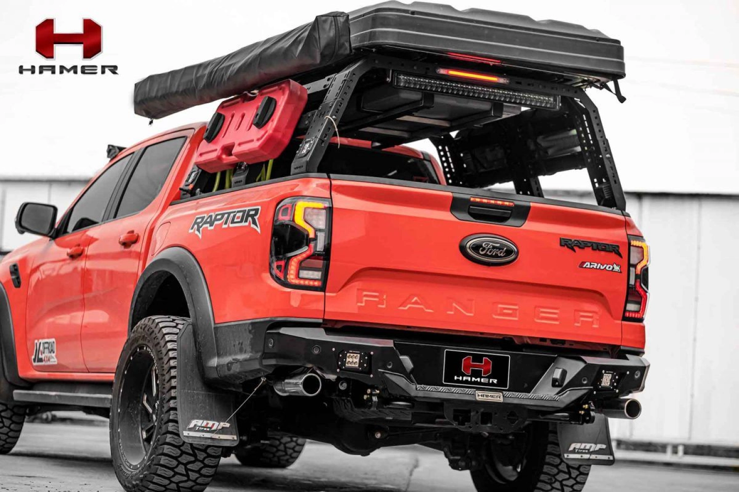 HAMER NOVA REAR BUMPER FOR FORD RANGER RAPTOR 2022+ 