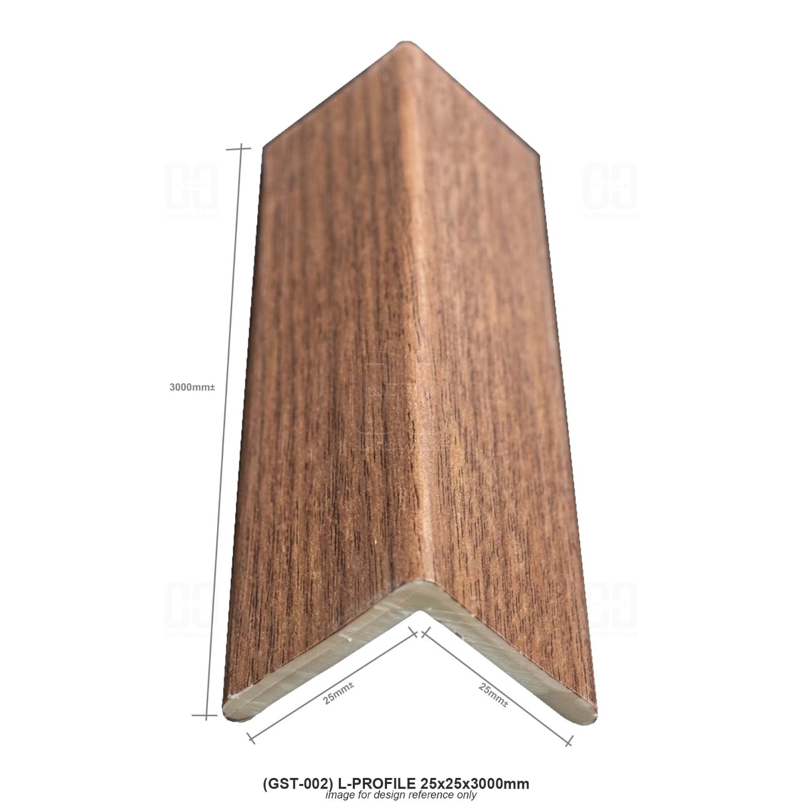 (GST-002) L-PROFILE 25x25x3000mm