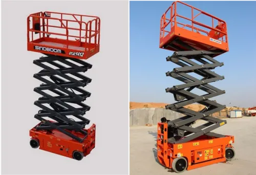 SINO scissor lift GTJZ1412 (16m working height)