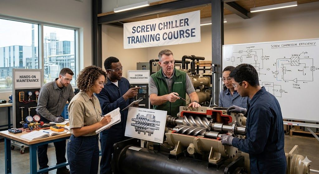 Screw chiller training course