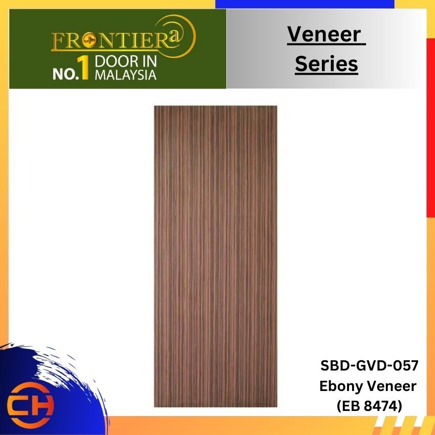 FRONTIERA Veneer Series (SBD-GVD-057 Ebony Veneer (EB 8474))