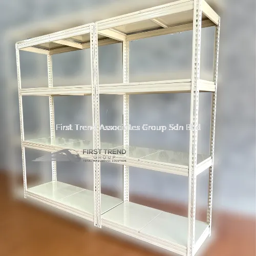 Heavy Duty Boltless Rack with Metal Shelves - Box Type - 4 Levels