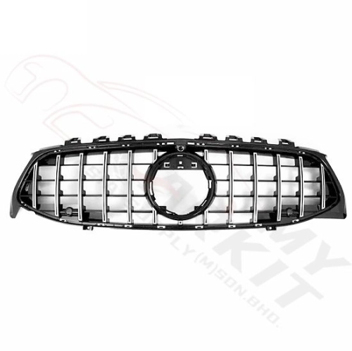 MERCEDES BENZ CLA W118 GT GRILLE BLACK CHROME