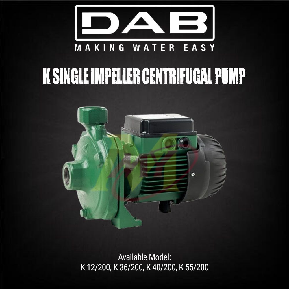 DAB K Single Impeller Centrifugal Electric Pump for Water Supply In Domestic, Industrial