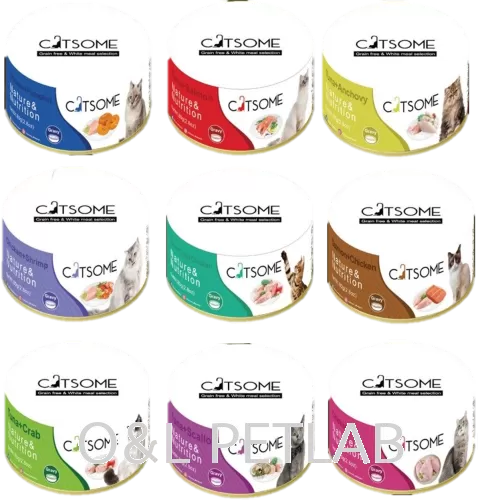 CATSOME Grain free & White meal Selection (Gravy) 80g