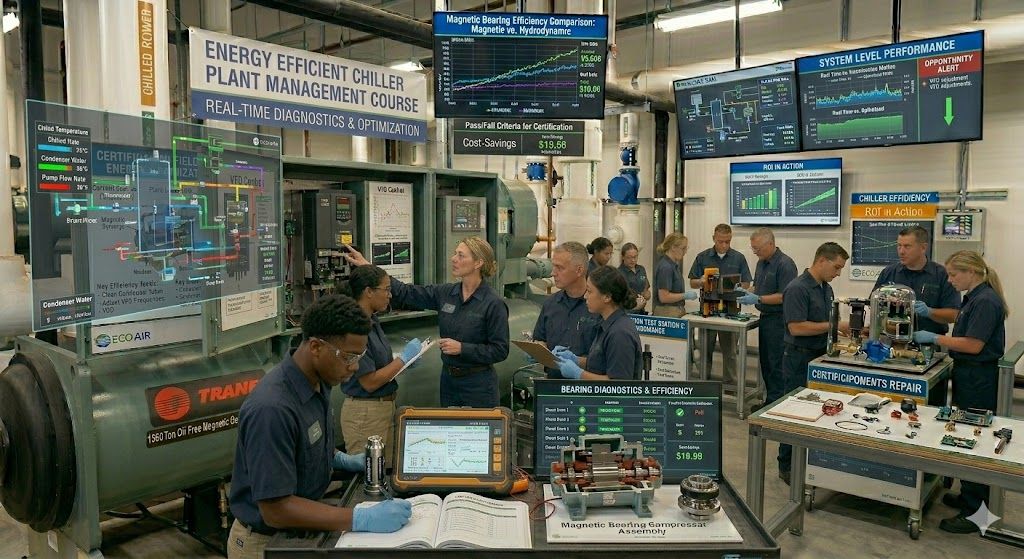 Energy efficient chiller plant management course