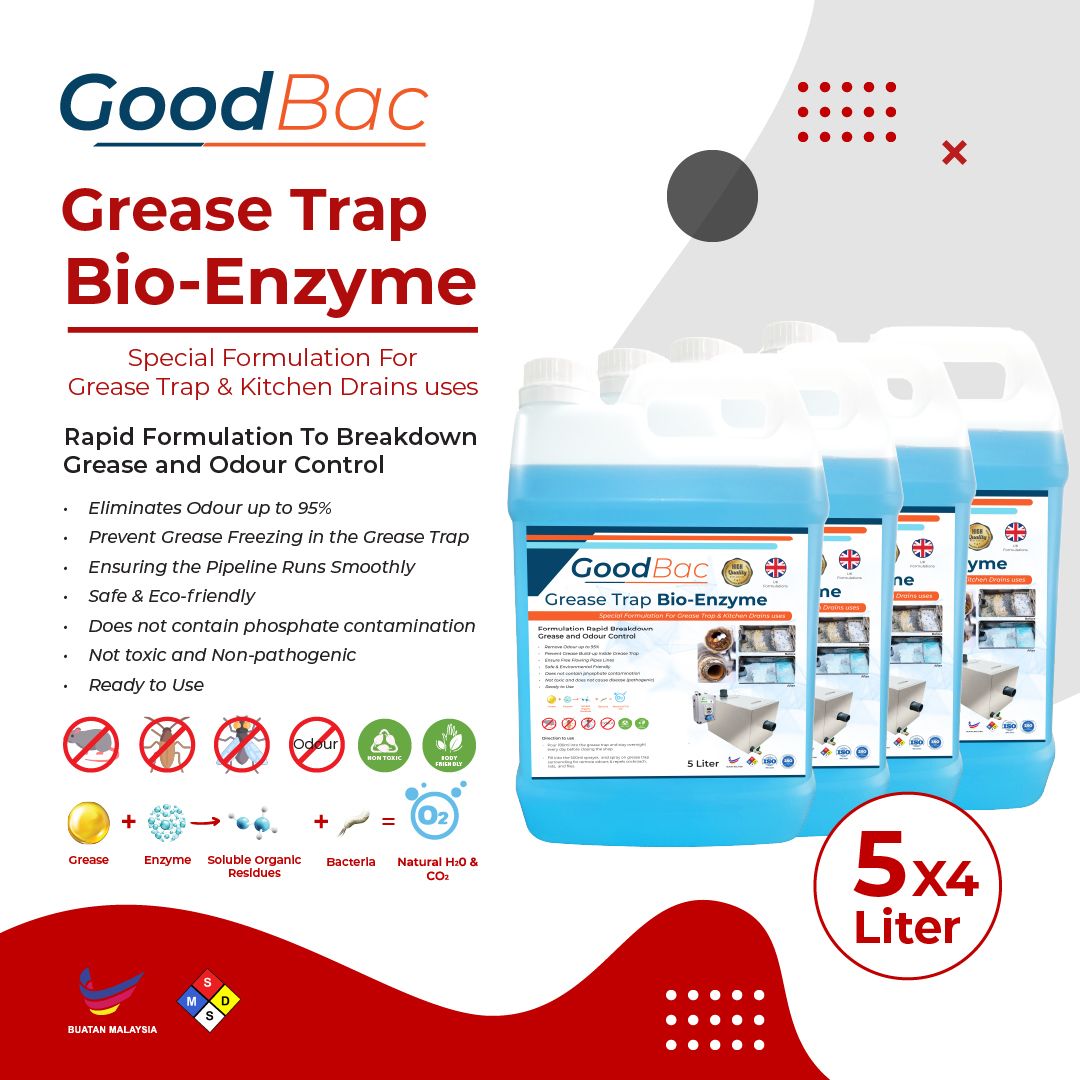 GoodBac Grease Trap Enzyme