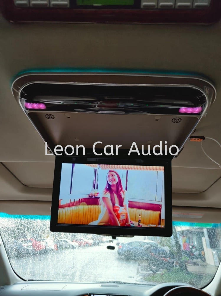Toyota Alphard ANH10 12" fhd hdmi usb mp4 roof led monitor