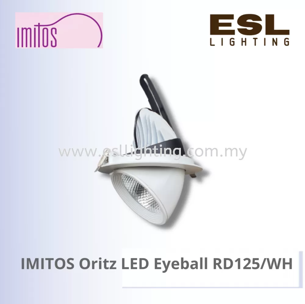 IMITOS Oritz LED EYEBALL 15W - RD 125/WH