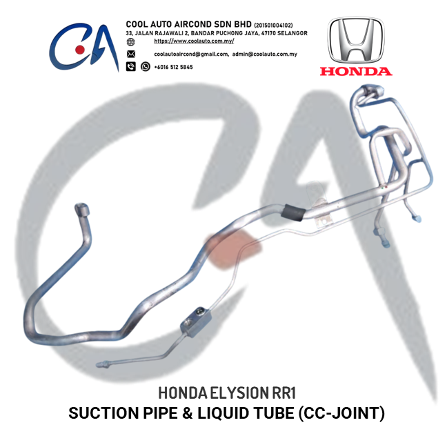 HONDA ELYSION RR1 SUCTION PIPE & LIQUID TUBE (CC-JOINT)