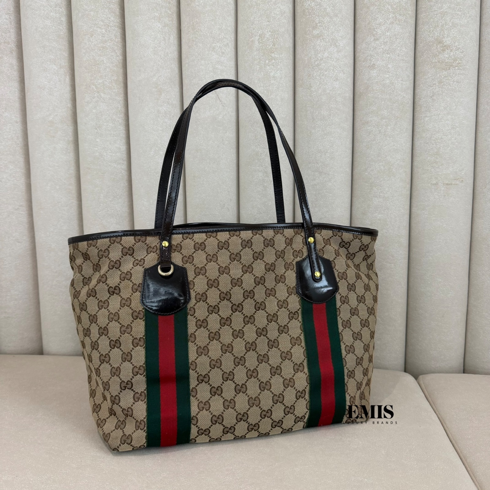 Gucci Canvas Jolie Shoulder Bag- Preloved Luxury Bag