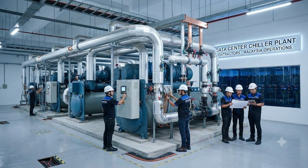 Data center chiller plant contractors
