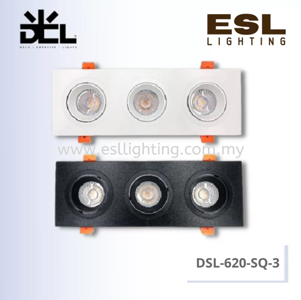 DCL DOWNLIGHT EYEBALL DSL-620-SQ-3