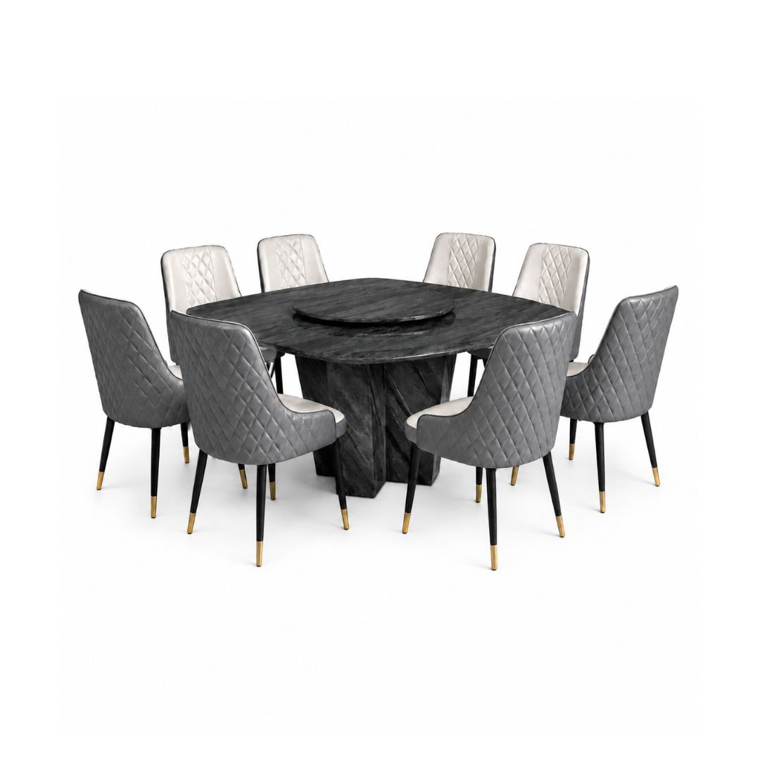 1+8 Seater Corvella Square Dining Set