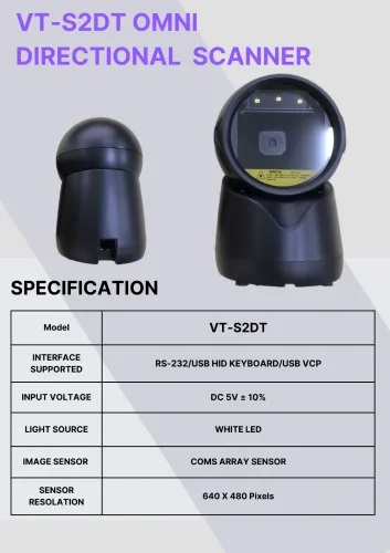 VITA VT-S2DT OMNI DIRECTIONAL SCANNER