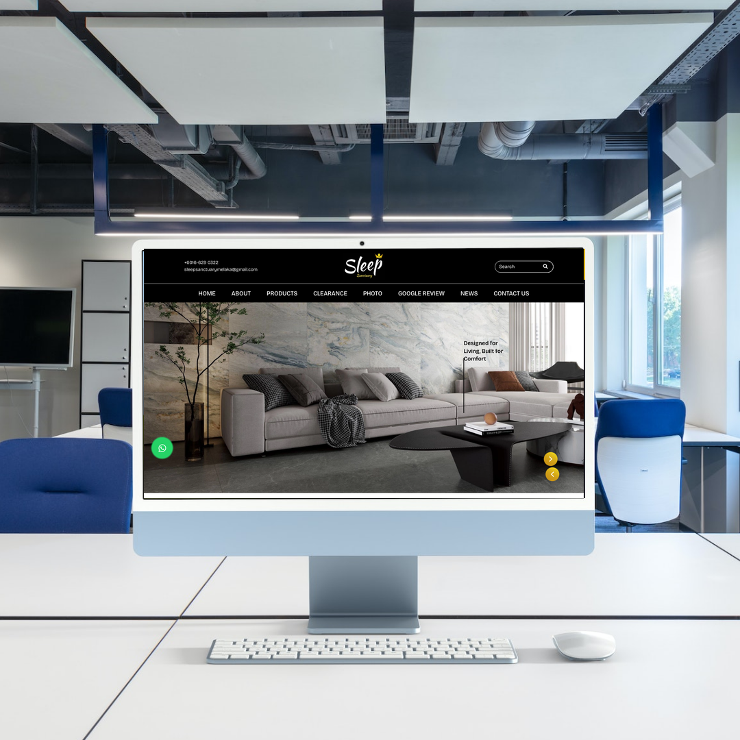 Sleep Sanctuary Furniture SEO for Melaka Buyers
