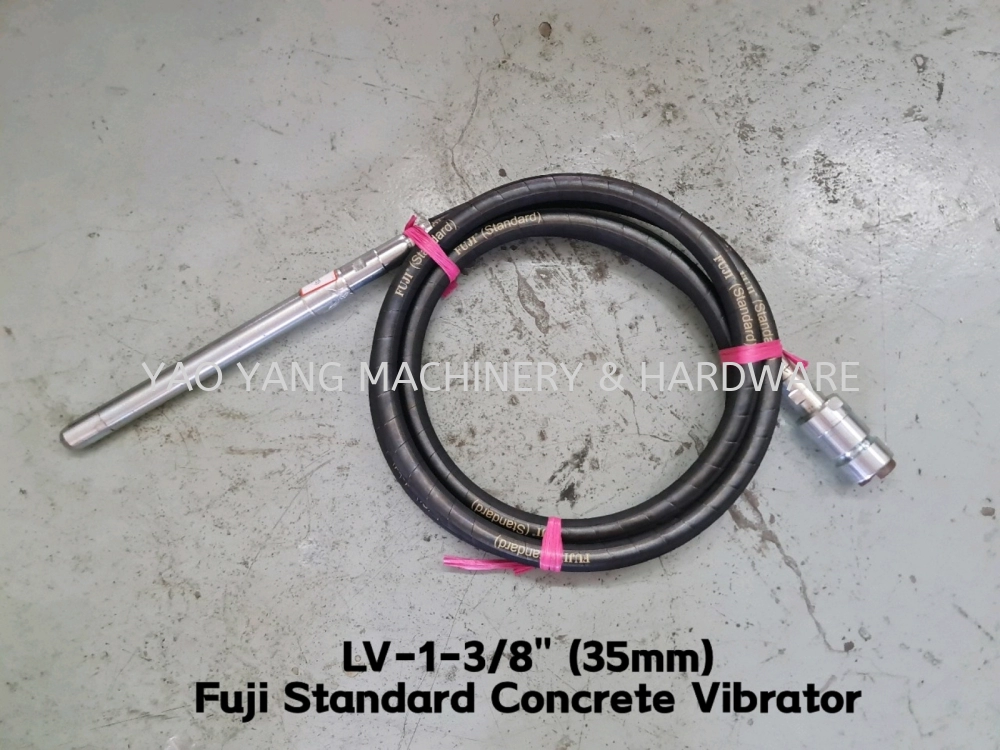 LV 1-3/8” (35MM) Fuji Standard Concrete Vibrator