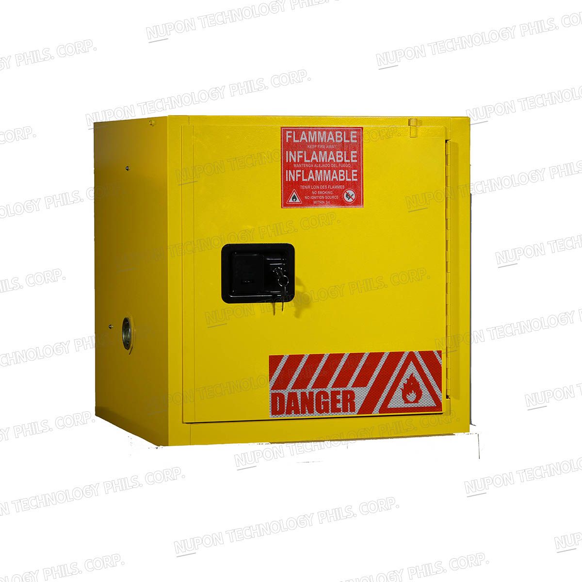 SELF-CLOSING DOOR 10 GAL FLAMMABLE SAFETY CAN STORAGE CABINETS