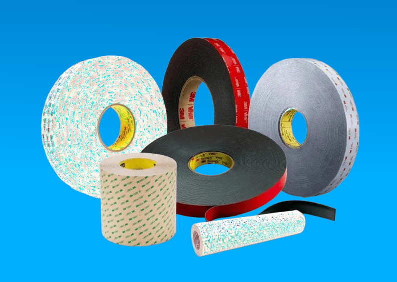 3M Industrial Tapes, Single-Sided and Double-Sided Tapes