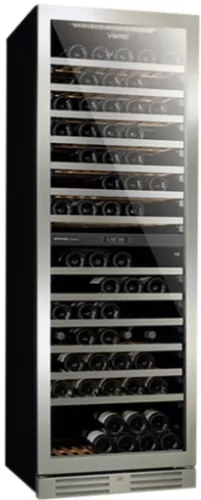 VINTEC 138-Bottle Multi Temperature Wine Cabinet with Stainless Steel Door VWD154SSA-X
