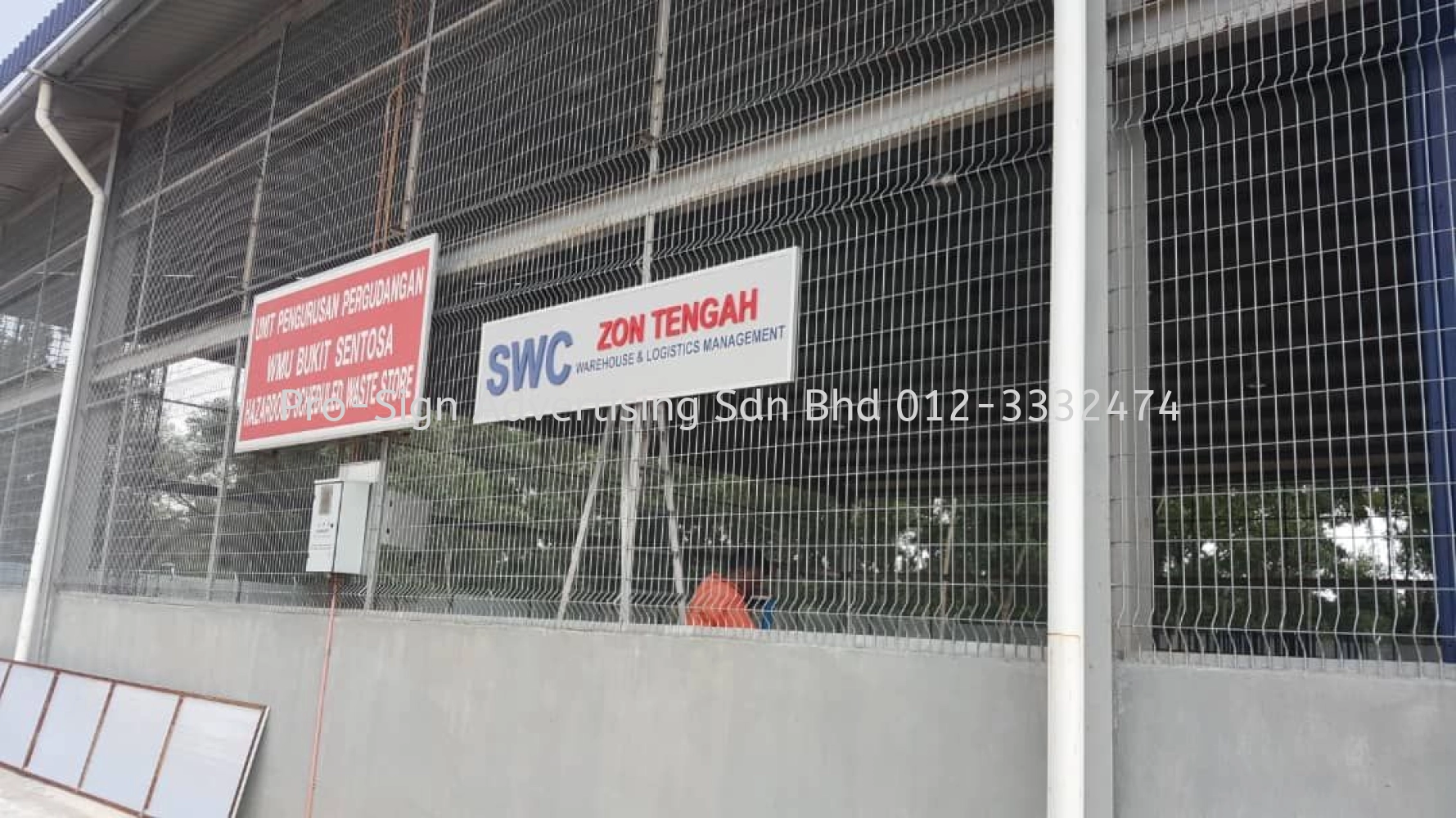 PVC FOAM CUT OUT PANEL (SWC ZON TENGAH, SELANGOR, 2018)