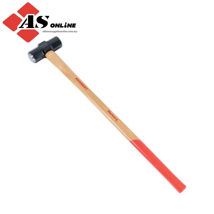 KENNEDY Sledge Hammer, 10lb, Wood Shaft, Waxed Shaft / Model: KEN5256100K