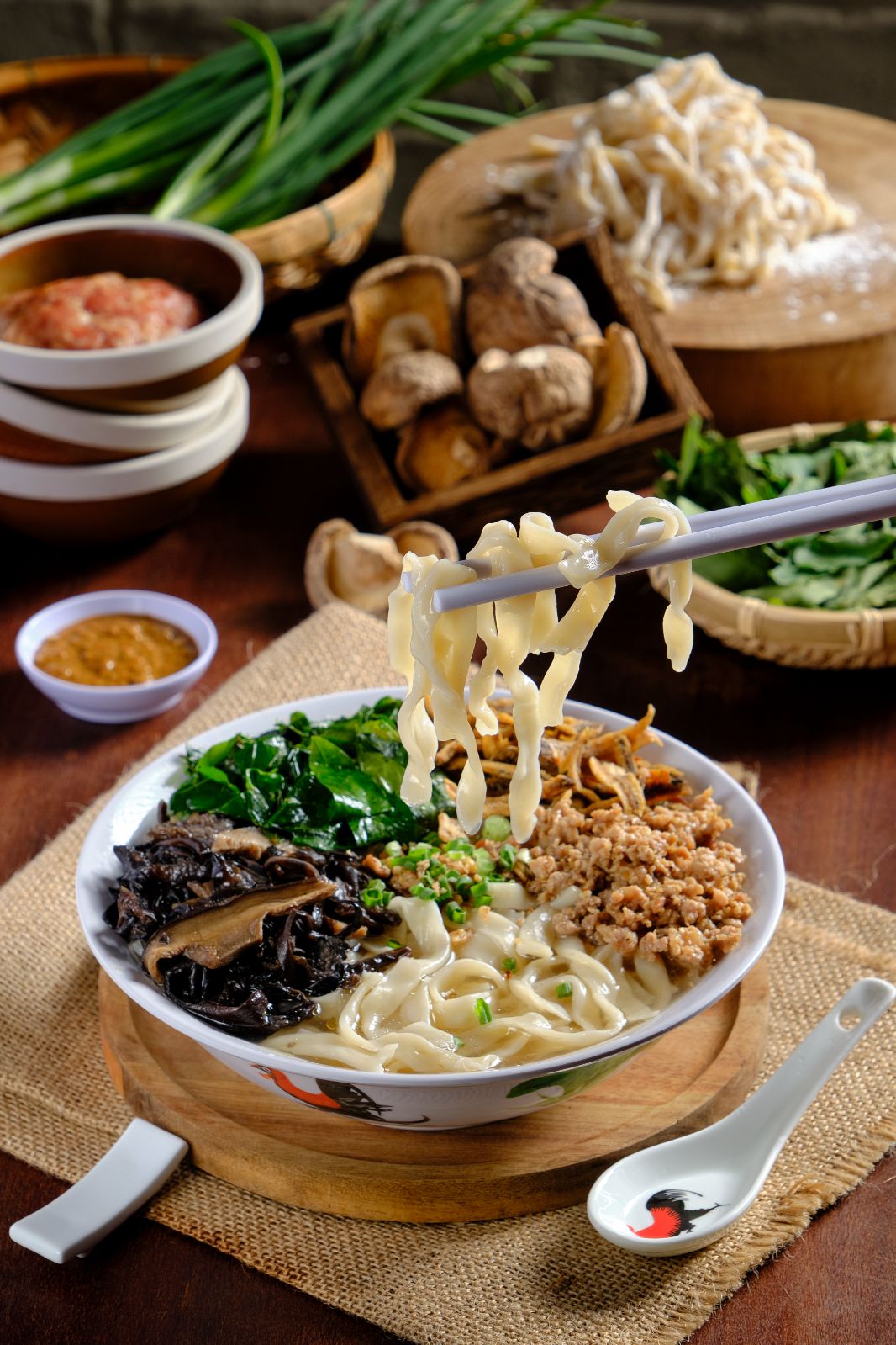 Pan Mee Soup