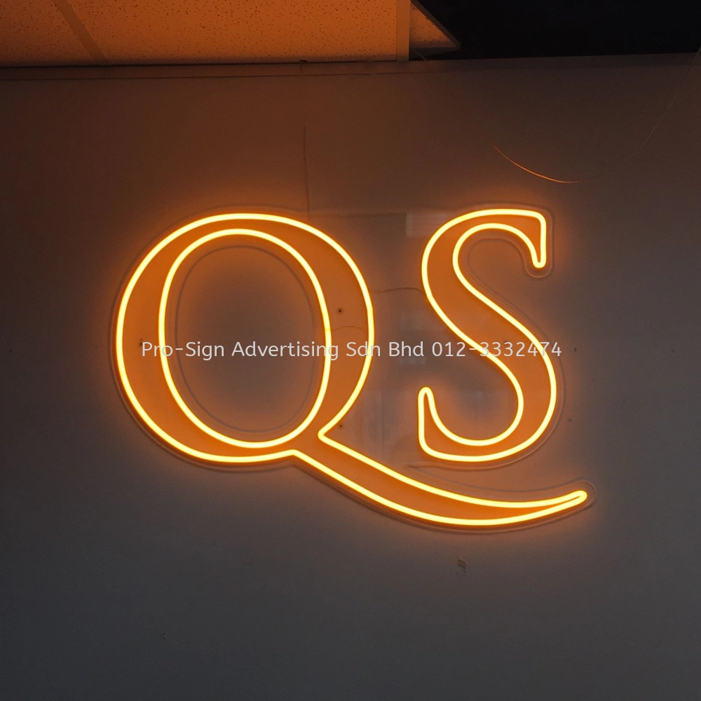 10MM EMBOSSED ACRYLIC LIGHTBOX & LED NEON (QS, KL, 2020)