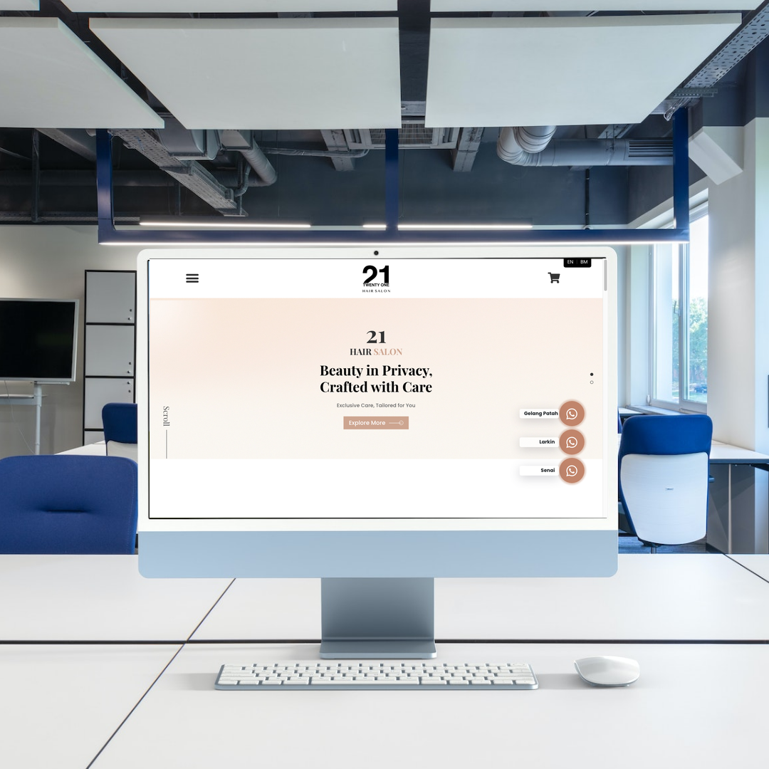 Beauty Services and Personal Grooming Web Design | SEO | Digital Marketing | Johor Bahru, Johor