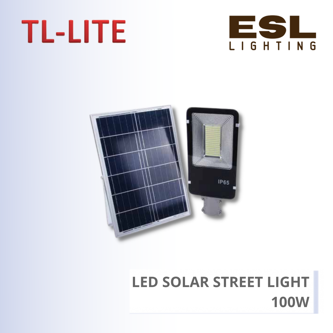 TL-LITE SOLAR LIGHT - LED SOLAR STREET LIGHT - 100W