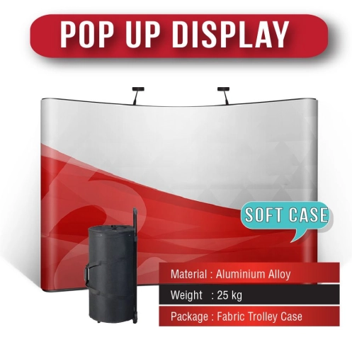 Pop Up Backdrop Display (Soft Case)