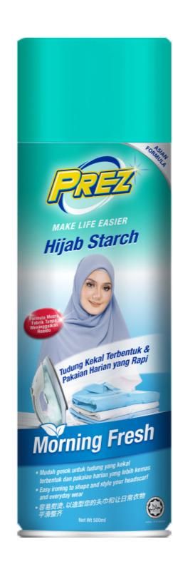 Prez Fabric Starch Morning Fresh 500ml