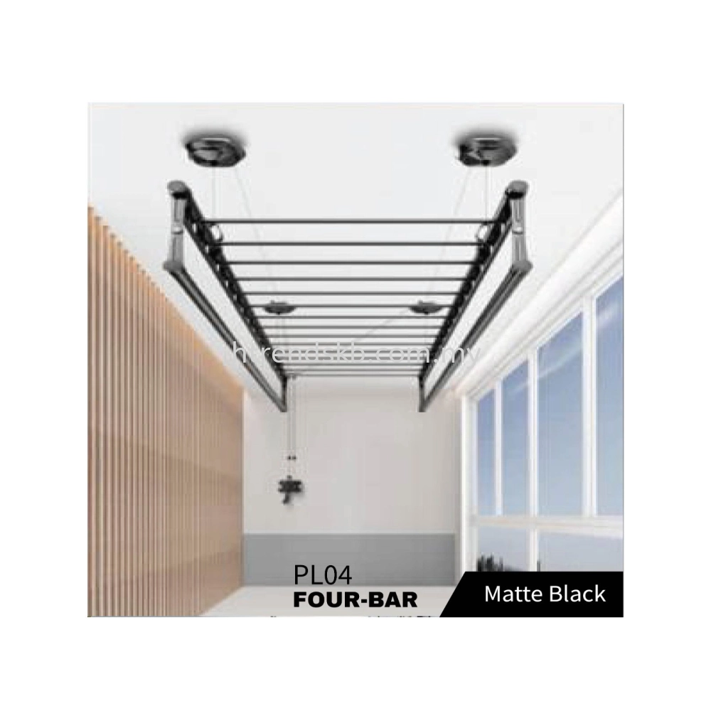 Precious Lady Aluminium Hand Lift Drying Rack PL04 (Four-Bar) Kuala ...