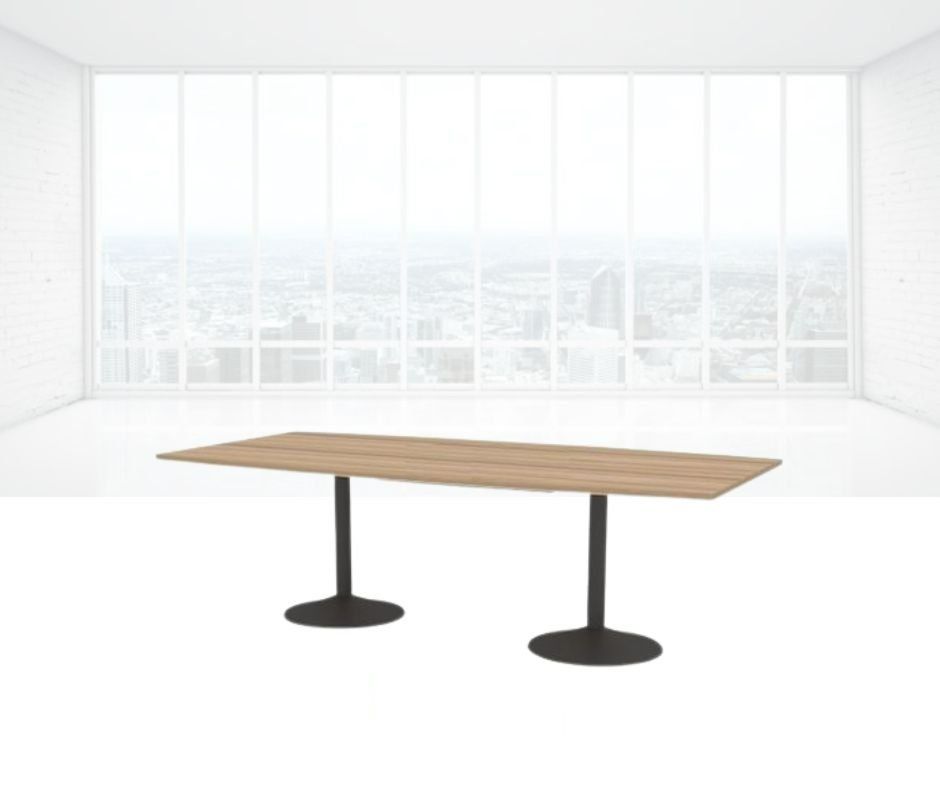 SOSM/DRC RECTANGULAR MEETING TABLE WITH DRUM LEG (RM 790.00/UNIT)