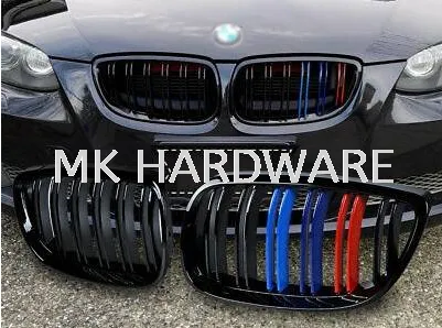 BMW 3 SERIES E90/ E91 LCI 2004- 2013 DOUBLE SLAT GRILL M- COLOR