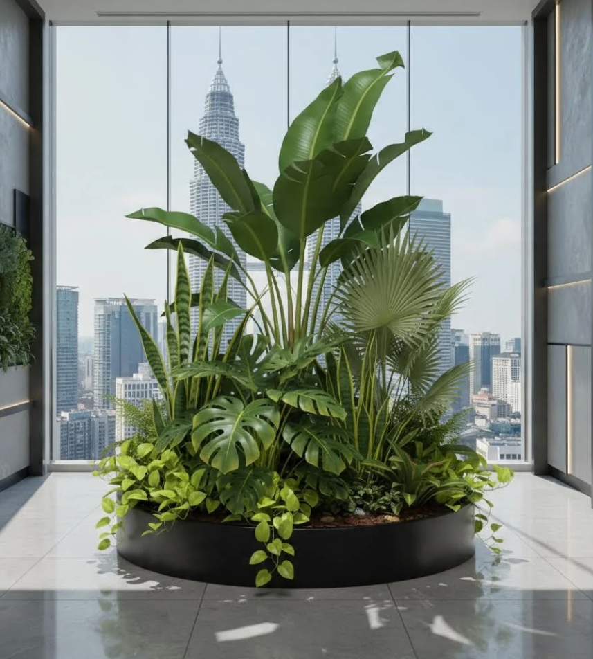 Trusted Indoor Garden Design KL Malaysia 马来西亚值得信赖的室内花园设计 Reka Bentuk Taman Dalaman Dipercayai Malaysia